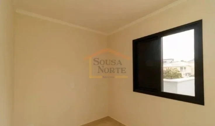 Imagem Apartamento novo 38m², dispõe de 2 dormitórios, 1 banheiro, sala para dois ambientes, cozinha, te...