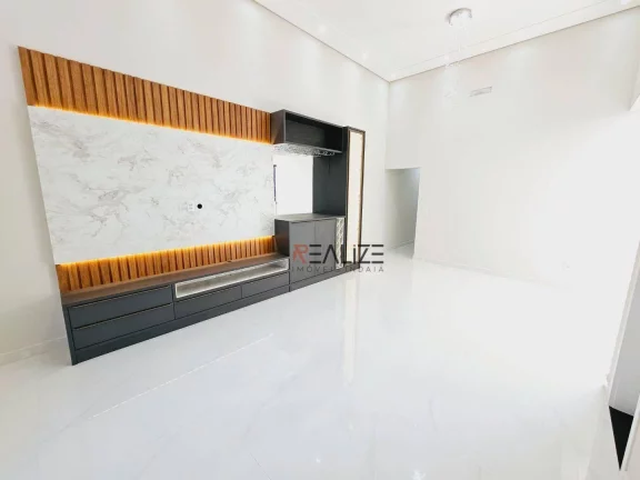 Imagem Casa moderna com piscina e 3 suítes à venda, 151 m² por R$ 1.290.000 - Condomínio Fechado - Indaiatuba/SP
