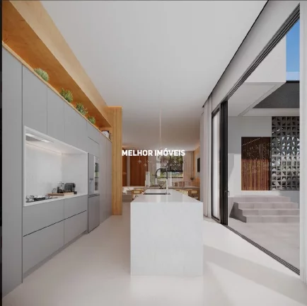 Imagem Casa Alto Padrão 4 suítes uma máster 6 vagas de garagem localizado no bairro Barra em Balneário Camboriú