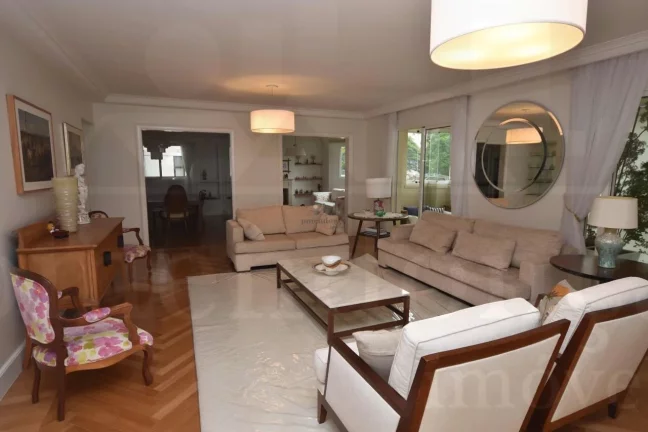 Imagem Excelente apartamento de alto padrão com 292 m² bem distribuídos, decorado de forma clean e harmo...