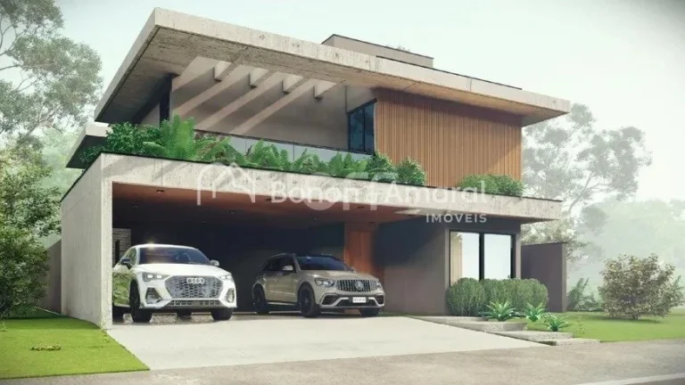 Imagem Casa em construção à venda no Residencial Arborais, Campinas SP, com previsão de finalização e...