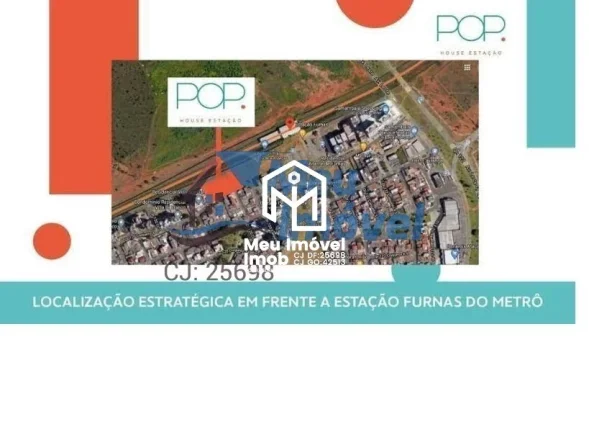 Imagem QN 120 POP HOUSE 2 QUARTOS 1 SUÍTE 1 VAGA 54m² Varanda Ac FGTS LAZER