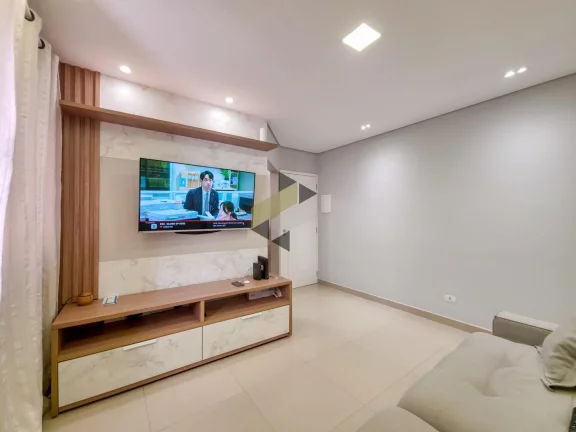 Imagem Apartamento para Venda em Santos, Embaré, 2 dormitórios, 1 banheiro, 1 vaga