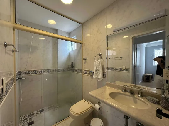 Imagem Apartamento mobiliado vista mar com 3 dormitórios sendo 2 suítes e 2 vagas, na Barra Sul-BC