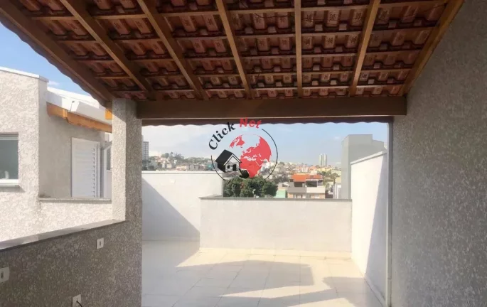 Imagem Ótima Cobertura em Prédio Sem Condomínio com Elevador à Venda Vila Pires, Santo André