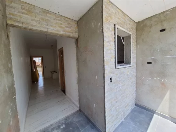 Imagem Sobrado com 2 dorms, Caiçara, Praia Grande - R$ 460 mil, Cod: 1666