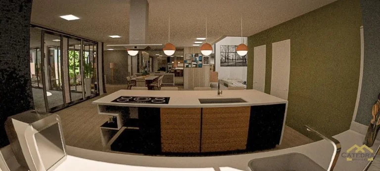 Imagem Casa em condomínio fechado com 3 quartos e piscina de 479m2 e terreno de 1.122m2