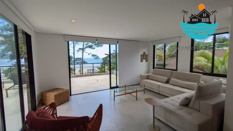 Imagem casa Pé na Areia a Venda em Juquehy, aluguel de temporada, 4 Suítes, Terraço gourment, piscina priv. sauna, 02 vagas auto | Juquehy Imobiliária