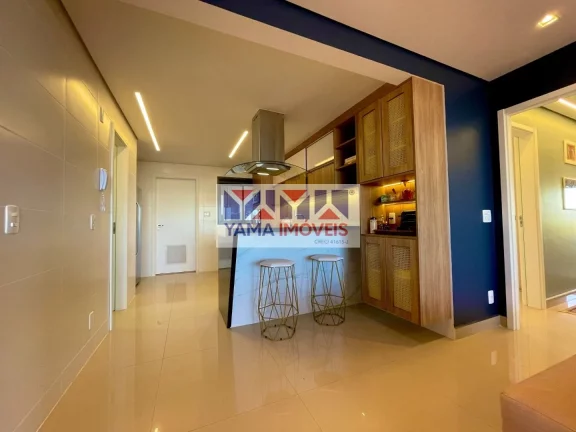 Imagem Perspective - Edifício Perspective Apto no 26 andar com uma vista incrível, pronto pra morar. Na configuração 3 suítes (1 máster com closet e Jacuzzi) 3 vagas