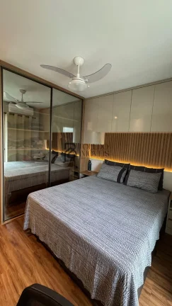Imagem Apartamento de 2 Dormitórios sendo 1 suíte Porteira Fechada no bairro Canto do Forte - Praia Grande