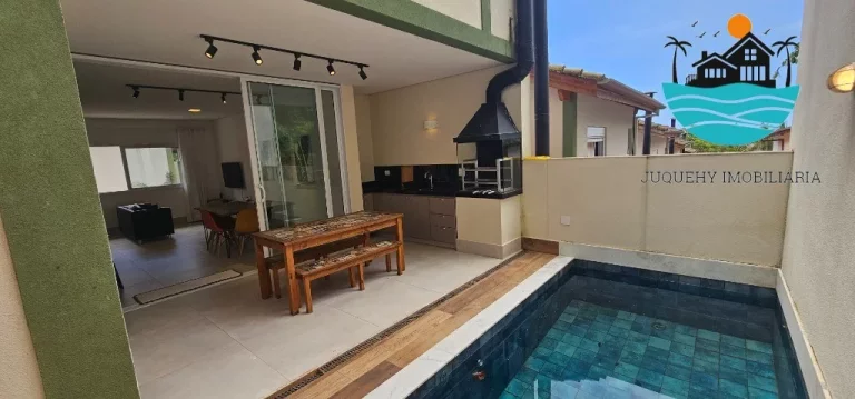 Imagem Casas para Alugar anual em Juquehy - com 3 suítes, lado direito, piscina e churrasqueira privativa máx. 8 pessoas | Juquehy Imobiliária