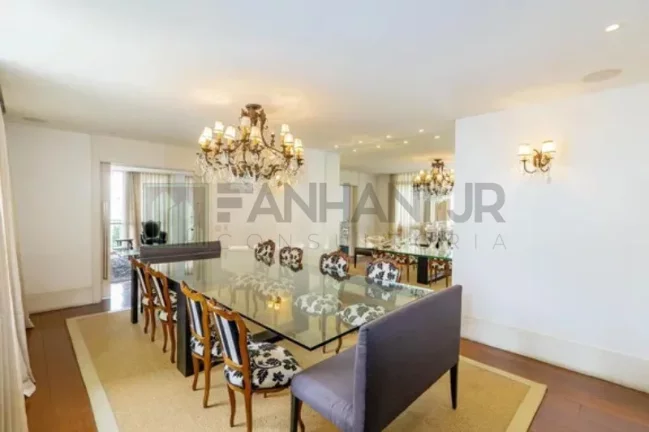 Imagem Luxuoso apartamento de 3 quartos e 3 suítes no coração do Jardim Paulista, São Paulo-SP: 346m², 3 salas e 2 vagas de garagem!