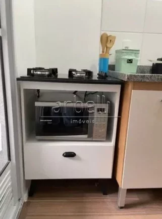 Imagem Apartamento com 31 M², 2 dormitórios, 1 banheiro social, cozinha integrada com a sala e varanda, s...