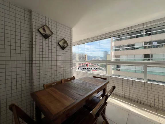 Imagem Apartamento com 3 dormitórios à venda, 120 m² por R$ 1.180.000 - Canto do Forte - Praia Grande/SP