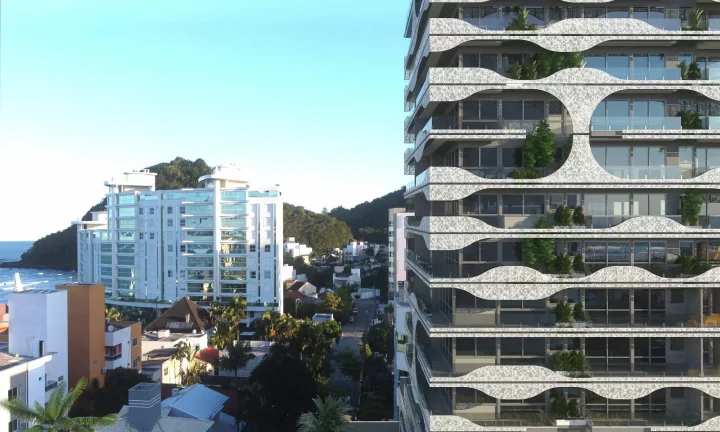 Imagem Apartamento com 3 dormitórios à venda sendo 3 suítes, 191.1 m² por - R$ 8.425.500,82 - Praia Brava - Itajaí/SC