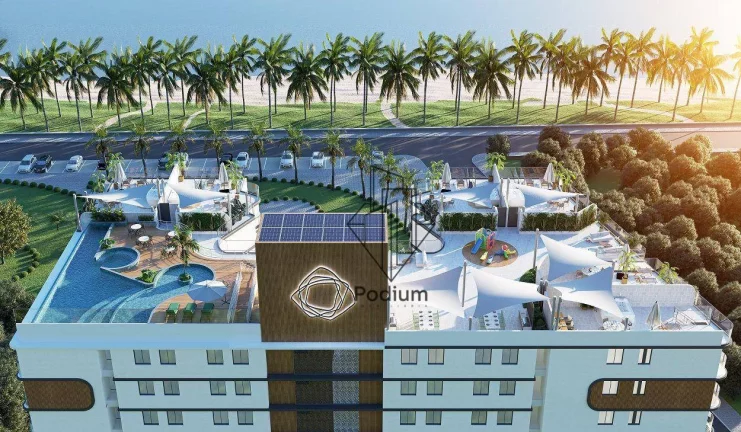 Imagem Apartamentos com varanda /sacada a beira mar da praia de Intermares - AP2260