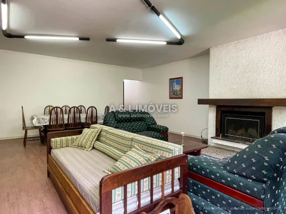 Imagem Apartamento Capivari | Campos do Jordão | 125 m², Lareira, Mobiliado
