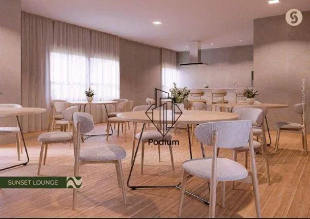 Imagem Apartamento com varanda/sacada a aproximadamente 800m da praia de Ponta de Campina - AP2692.