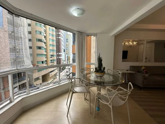 Imagem Apartamento mobiliado vista mar com 3 dormitórios sendo 2 suítes e 2 vagas, na Barra Sul-BC