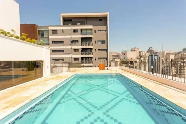 Imagem Apartamento Flat Mobiliado 2 Dormitórios Metrô MASP Pamplona À Venda, 58 m² por R$ 900.000,00 - Rua Batataes 558 - Jardins - São Paulo/SP - AP20650