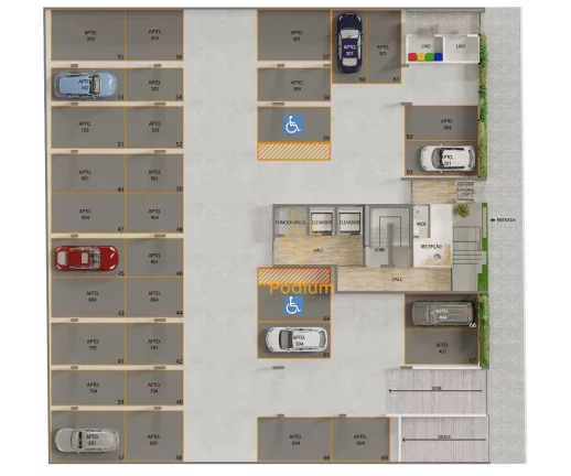 Imagem Apartamentos com varanda / sacada gourmet a 300m da praia do Bessa no Jardim Oceania - AP1176
