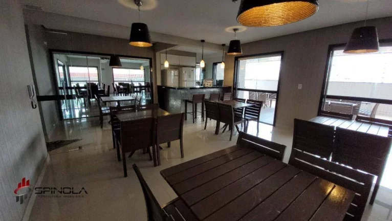 Imagem Apartamento com 2 dormitórios à venda, 83 m² por R$ 599.000,00 - Caiçara - Praia Grande/SP