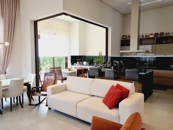 Imagem Casa à venda no Condomínio Reserva Real em Paulínia

Casa maravilhosa térrea com 4 anos, com 3 q...