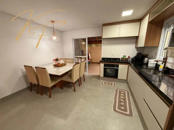 Imagem Imperdível casa à venda em Louveira-SP: 3 quartos, 2 suítes, 2 salas, 3 banheiros, 2 vagas, 107m²!