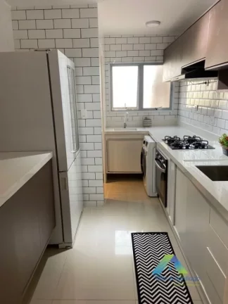 Imagem Lindo apartamento semi mobiliado, designer moderno, 53 metros, 2 dormitórios excelente valor e localização !!!
