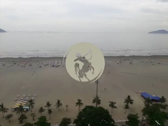 Imagem Apartamento a venda de frente pro mar de alto padrão em Santos com lazer!!!