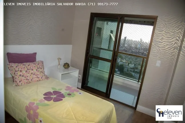 Imagem Apartamento para Venda em Salvador, Horto, 4 dormitórios, 4 suítes, 6 banheiros, 4 vagas