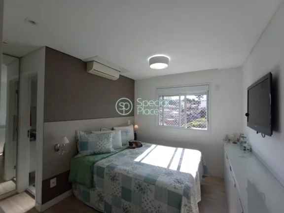 Imagem Lindo apartamento em condomínio cobiçado na região. São 105m² de área privativa, 02 suítes e ...