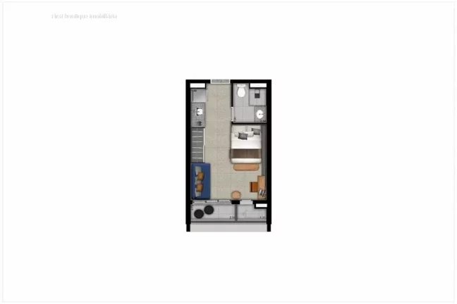 Imagem Apartamento com 1 Quarto à Venda,  em Pinheiros - São Paulo
