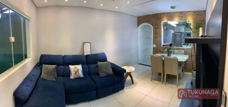 Imagem Casa com 2 dormitórios à venda, 125 m² por R$ 530.000,00 - Parque Continental I - Guarulhos/SP