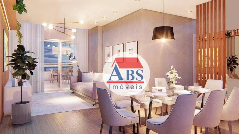 Imagem Apartamento com 2 dormitórios à venda, 85 m² por R$ 515.000,00 - Caiçara - Praia Grande/SP