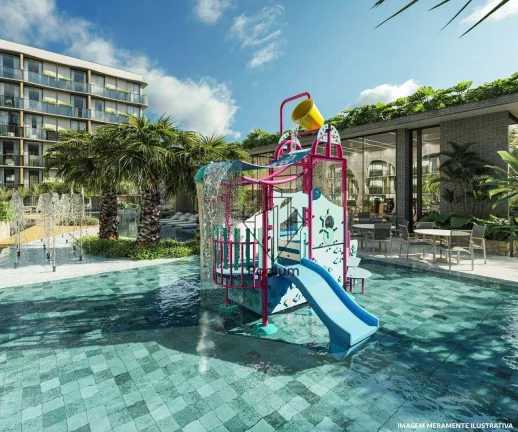 Imagem Flats Studio em Condominio estilo resort a 120m da praia do Cabo Branco - FL0593