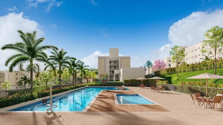 Imagem Apartamento com 2 quartos no condomínio Vila Serrana em Campinho da Serra II, Serra