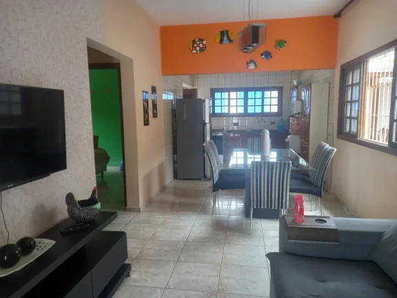 Imagem Casa para Venda em Itanhaém, Parque Augustus, 4 dormitórios, 1 suíte, 3 banheiros, 5 vagas