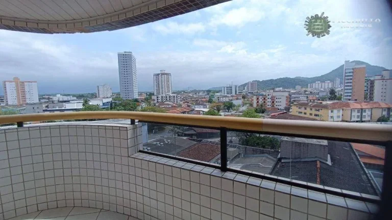 Imagem Apartamento com 2 dormitórios à venda, 63 m² por R$ 460.000,00 - Vila Guilhermina - Praia Grande/SP