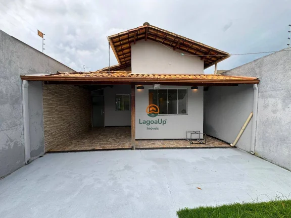 Imagem Casa com 3 dormitórios à venda, 96 m² por R$ 590.000 - Shalimar - Lagoa Santa/MG