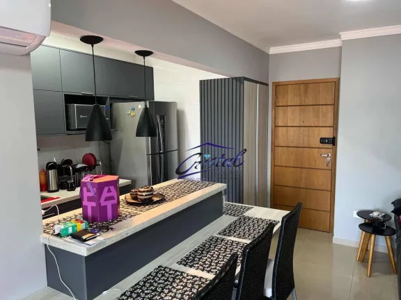 Imagem Apartamento com 2 dormitórios à venda, 74 m² por R$ 735.000,00 - Guilhermina - Praia Grande/SP