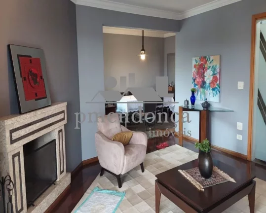 Imagem Apartamento com 148m2 à venda em Perdizes, 3 suítes e 3 vagas com depósito.