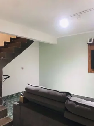 Imagem Casa com 3 dormitórios à venda, 132 m² por R$ 440.000,00 - Parque Erasmo Assunção - Santo André/SP