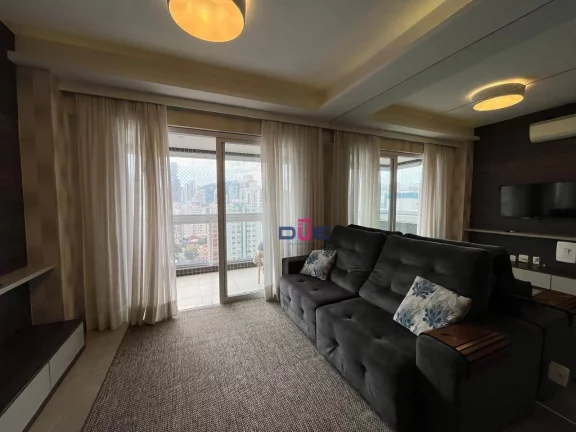 Imagem Apartamento porteira fechada com 2 dormitórios à venda, 72 m² por R$ 1.650.000 - Gonzaga - Santos/SP