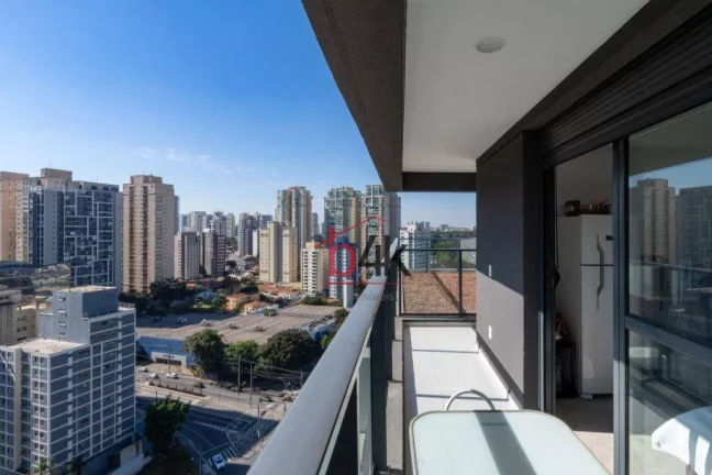 Imagem Apartamento com 1 dormitório à venda, 30 m² por R$ 455.000,00 - Brooklin - São Paulo/SP