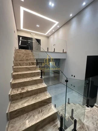 Imagem Casa Sobrado, 3 dormitórios ( 1 suíte), 4 vagas, Santa Mônica, Caçapava.