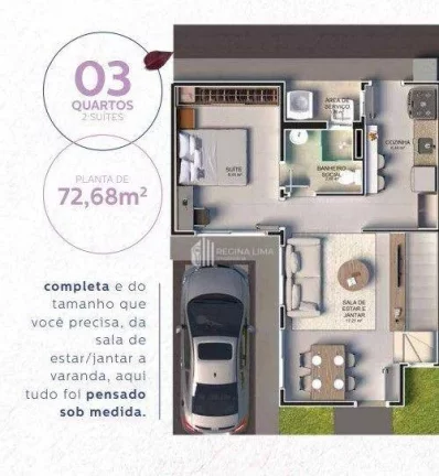 Imagem LANÇAMENTO: Casa duplex com 3 dormitórios à venda por R$ 192.015,00 - Condomínio MIRTES PARK PRIME - Todos os Santos - Teresina/PI