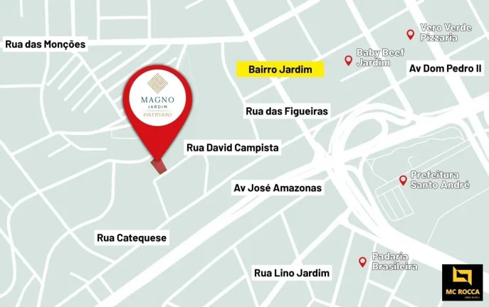 Imagem Apartamento 2 suítes Magno Patriani Jardim - Santo André