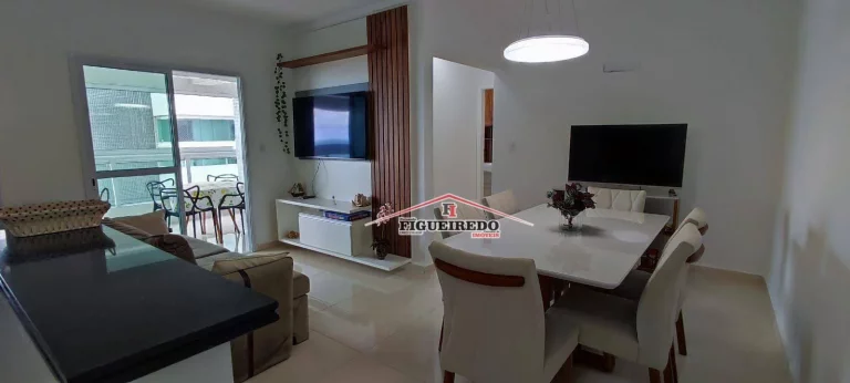 Imagem Apartamento com 2 dormitórios à venda, 82 m² por R$ 799.000,00 - Balneário Pires - Praia Grande/SP