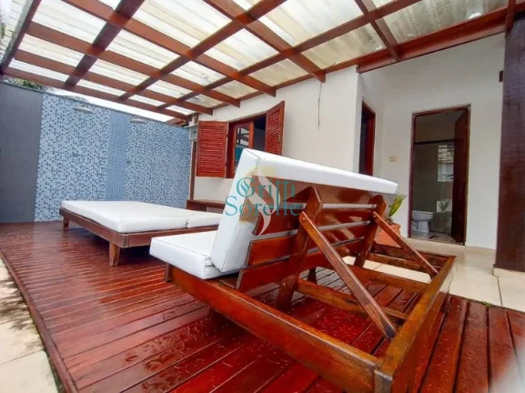 Imagem Casa Mobiliada à venda em Condomínio Fechado em Horto Florestal - Ubatuba/SP.